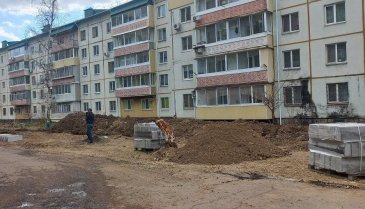 В Арсеньеве началось благоустройство дворовых территорий по программе «1000 дворов Приморья»